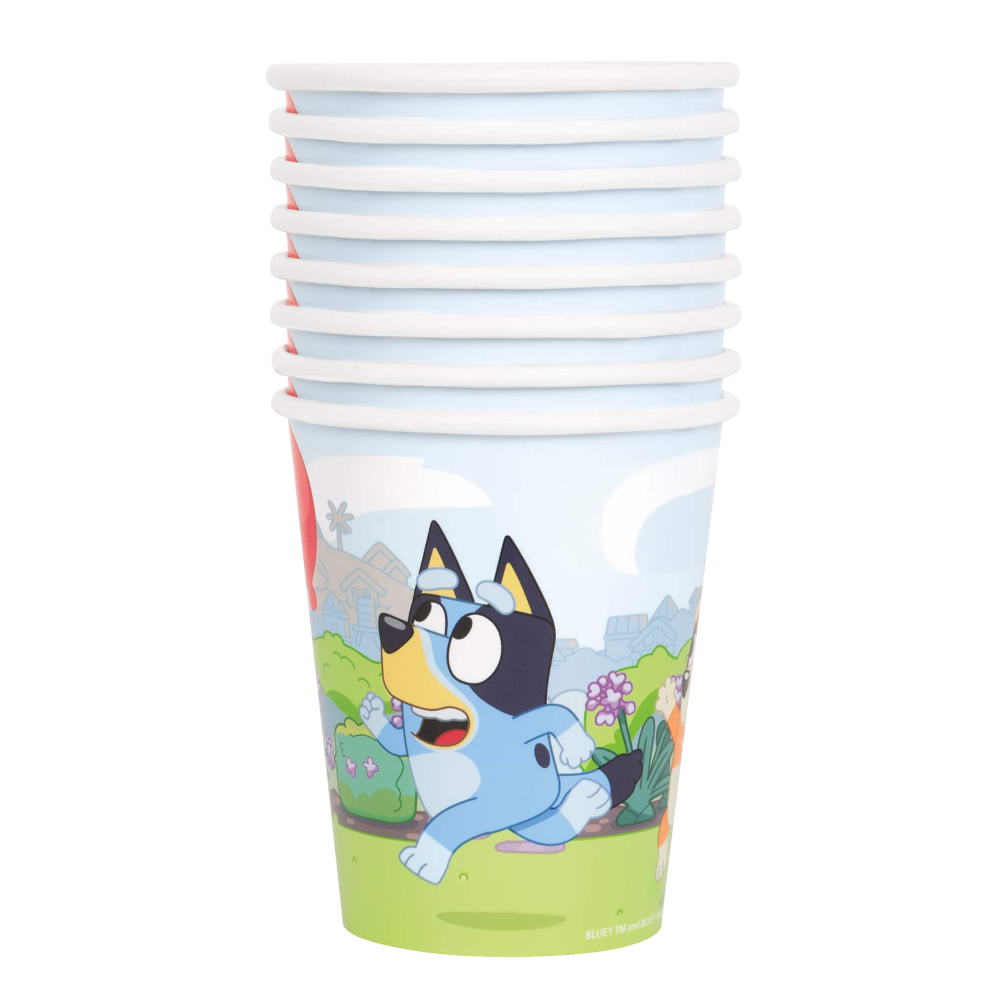 9oz. Bluey Paper Cups, 8ct.